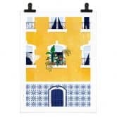 Plakat Facade af Lissabon - Tomljanovic 