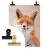 Poster van Duijn - Zufriedener Fuchs 