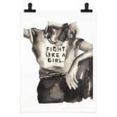 Poster Verbaan - Fight like a Girl 