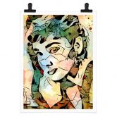 Poster Zamart - Hommage an Miro - Audrey Hepburn 