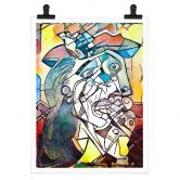 Poster Zamart - Hommage an Picasso - Die Frau 