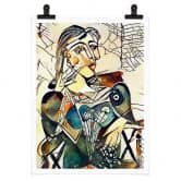 Poster Zamart - Hommage à Picasso - Dora 