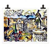 Poster Zamart - Kandinsky trifft Rom 