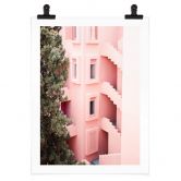 Poster Zwart - Mediterrane Architektur 