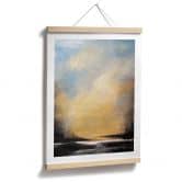 Poster Goldenes Licht am Abendhimmel - Bergius 