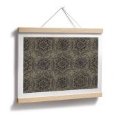 Poster Mandala Boho Antikgold - Bloomery Decor 