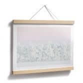 Waldposter Verschneiter Winterwald mit Mond - EMELIEmaria 