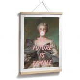 Plakat Fremtiden er kvindelig | Feminisme - Grace Digital Art 