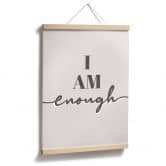 Spruch Poster I am enough 