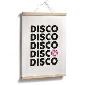 Poster Retro Disco Vibes Typografie - Kerr-Dineen 
