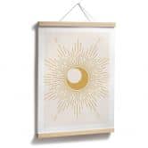 Poster Goldene Sonnenstrahlen - KsanaKalpa 