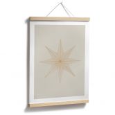Juleplakat Geometrisk guldstjerne - Magnusson 