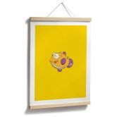 Poster Kleiner Kugelfisch im Comic-Stil - Nicholas 