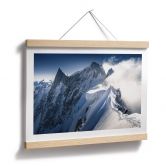 Poster Gipfel des Mont Blanc - Nienartowicz 