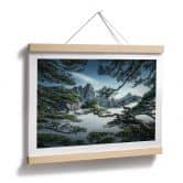 Poster Kiefernwald im Huang Shan Gebirge - NingYun Ye 