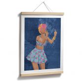 Poster Rockabilly Girl: Not your girl - Oltmanns 