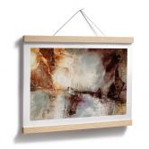 Poster Goldene Spuren im Nebellicht - Schmucker 