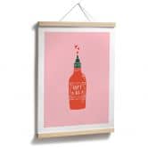 Poster Sauce piquante au chili - Simmonds 