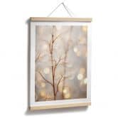 Poster Filigrane Blätter Beige - Treechild 