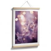 Poster Zarte Orchidee in Lila - Treechild 