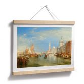 Poster Turner - Venetië, Dogana en S. Giorgio Maggiore 