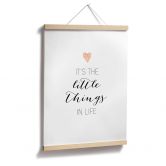 Poster Confetti & Cream - It's the little things in life 