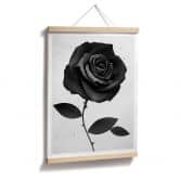 Poster Ireland - Fabric Rose - Stoffrose 