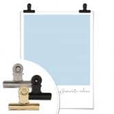 Poster My favourite colour - pastell blue 