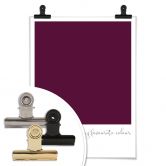 Poster My favourite colour - purple 