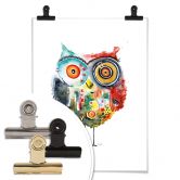 Poster Hagenmeyer - Eule Frida 