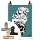 Poster Drawstore - Boattrip 