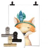 Poster Kvilis - Hippie Fuchs 