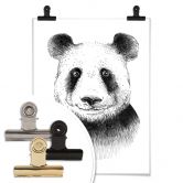 Poster Kvilis - Pandabär 