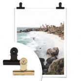 Poster Colombo - Strand auf Barbados 