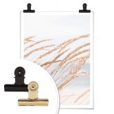 Poster Dünengras - Hochformat 