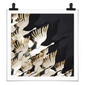 Poster Grues volantes - SpaceFrog Designs 