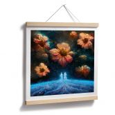 Poster Heine - Ursprung vom Leben - Astro Cruise - Quadratisch 