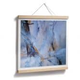 Poster Schmucker - Wegfliegen - Quadratisch 
