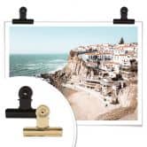 Poster Colombo - Mediterrane Stadt - Quer 