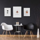 Poster Orara Studio - Life is short eat the cake 