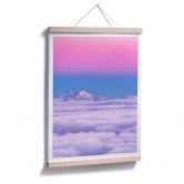 Poster Krivec - Pink in the sky 