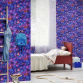 Rasch Kids & Teens III Papiertapete blau 