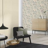 Rasch Vliestapete, Shabby-Chic Tapete Andy Wand indigoblau 
