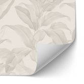 Selbstklebende Küchenrückwand Urban Jungle Tropenblätter Creme - Bloomery Decor 