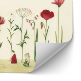 Selbstklebende Küchenrückwand Leffler - Blumensamen 