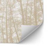 Selbstklebende Küchenrückwand mit Natur-Motiv - Stiller Winterwald - Böhmer 