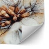 Selbstklebende Küchenrückwand Blütenstruktur einer Trockenblume - Treechild 