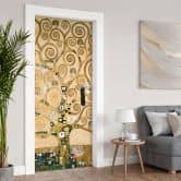 Türfolie Der Lebensbaum - Klimt - Selbstklebende Türdeko 