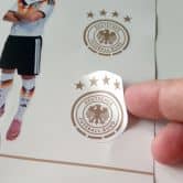 DFB Sticker Spieler WM 2026, Wandtattoo Bogen 01 