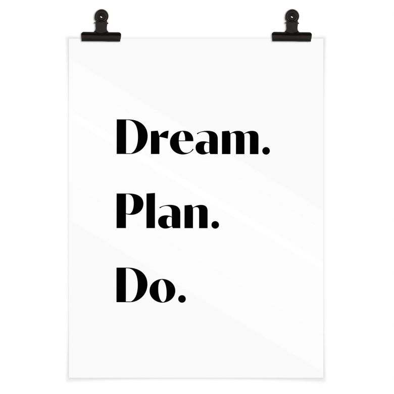 Dream Plan Crush It Repeat White